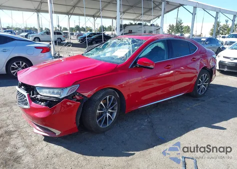 2018 Acura Tlx Tech Pkg z USA, uszkodzony, nr VIN 19UUB2F59JA012123